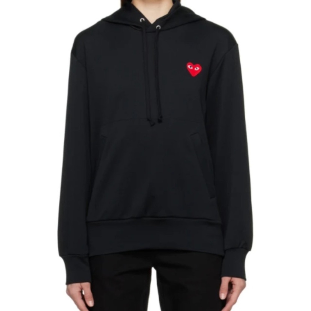 COMME DES GARÇONS PLAY Black Heart Hoodie Unisex